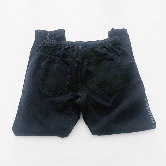 One Teaspoon Black Stretch Waist Drawstring Pants SZ XS - Picture 7 of 7